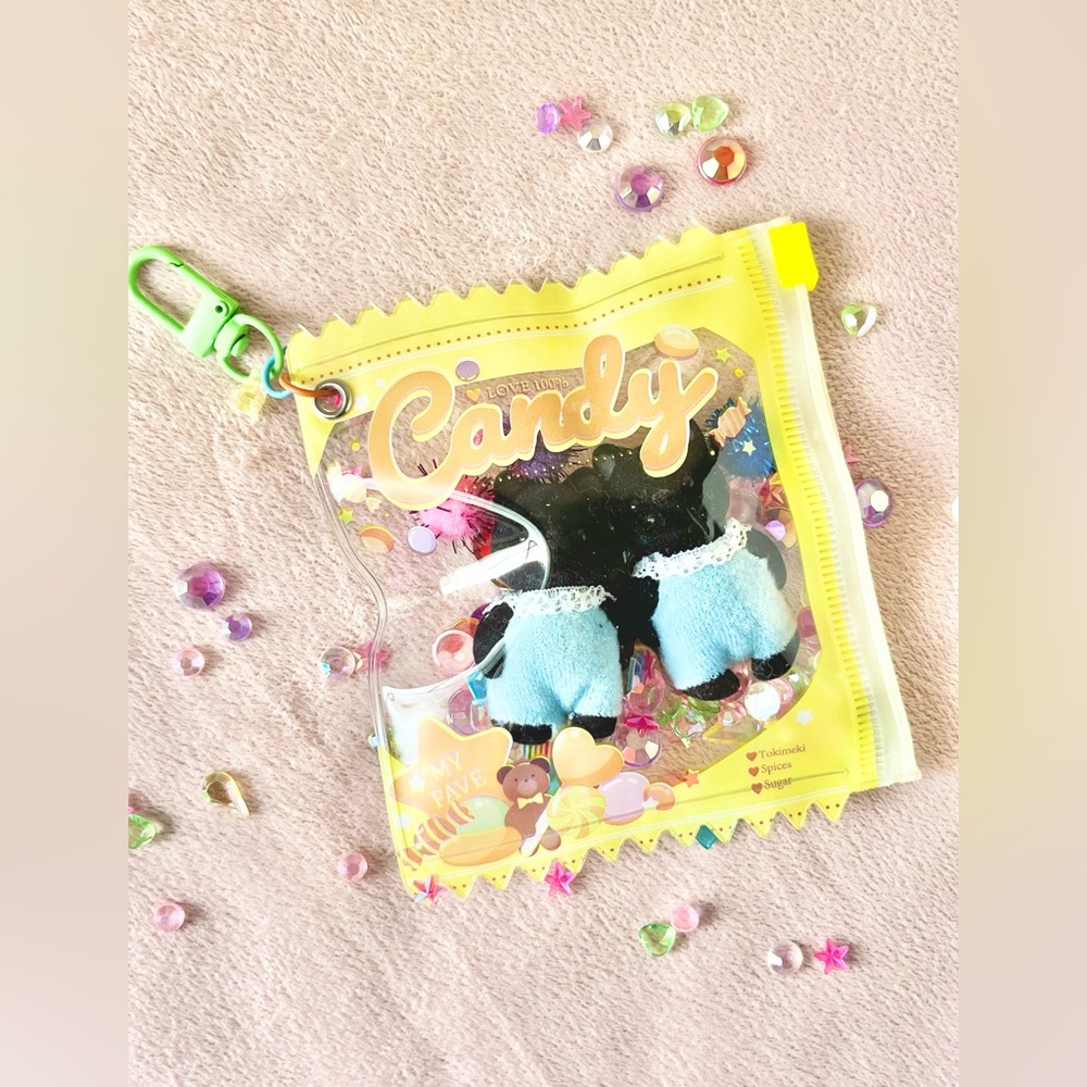Candy Calico Critters Mini Pouch Keychains - Picture 4 of 7